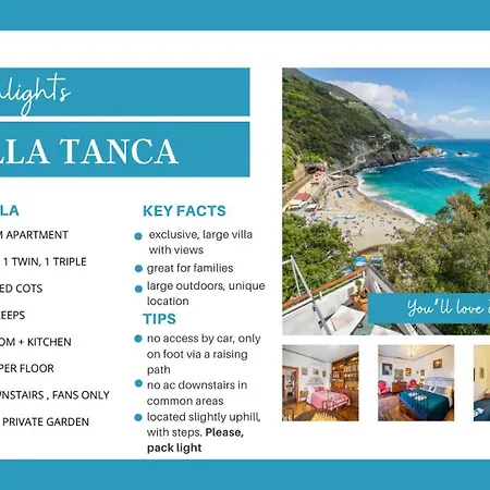 Villa Tanca With Ac, Terrace And Views